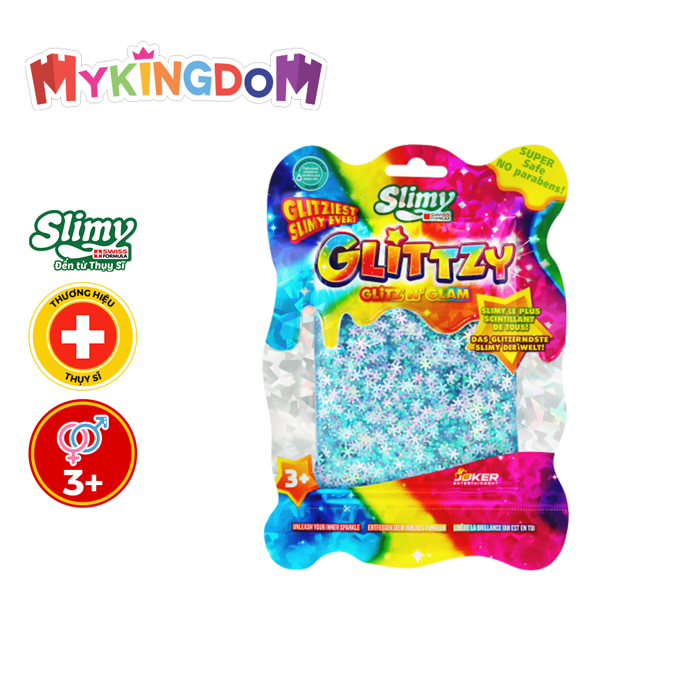 Slime kim tuyến Dreamy-Xanh frozen mát lạnh Glittzy 34025 BL thumbnail
