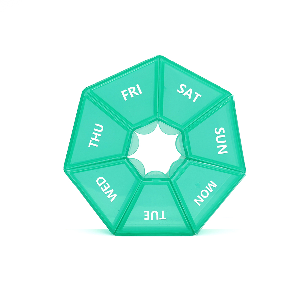 7 Grids Portable Large Capacity Tablet Dispenser Pill Box / Weekly