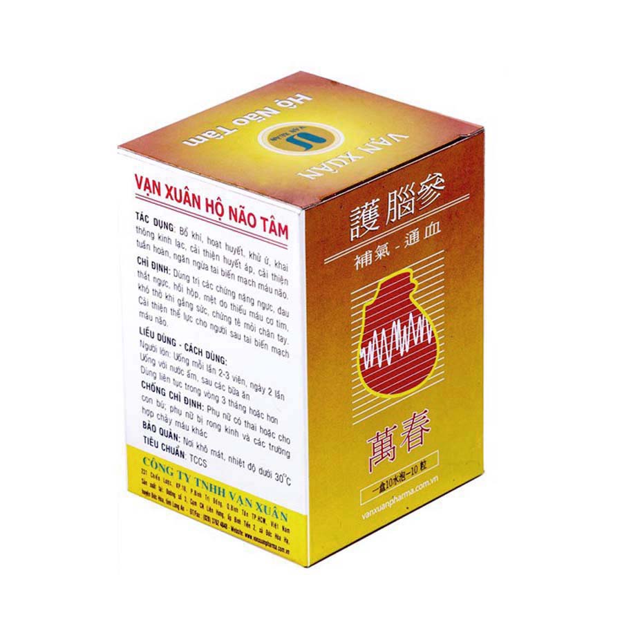 Vạn Xuân Hộ Não Tâm (Vỉ)