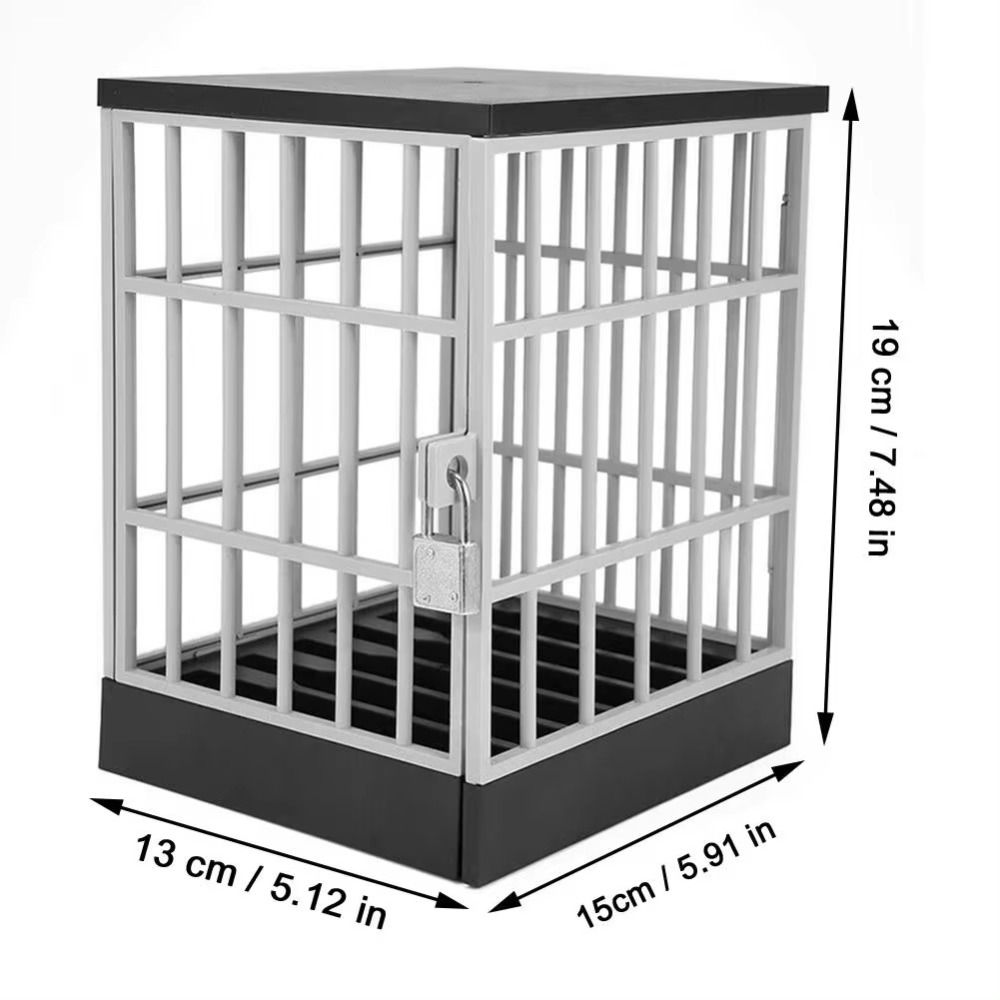 Family Time Locking Cage Mobile Phone Jail Storage Box Stand Holders ...