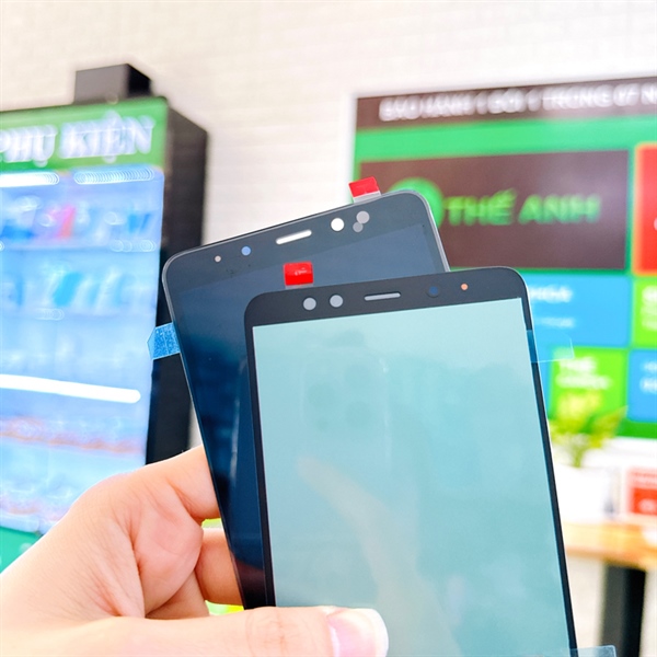 { ẢNH THẬT } Màn hình Samsung A8 Plus / A730 ( Oled 2ic ) đã test, hiển thị đẹp.