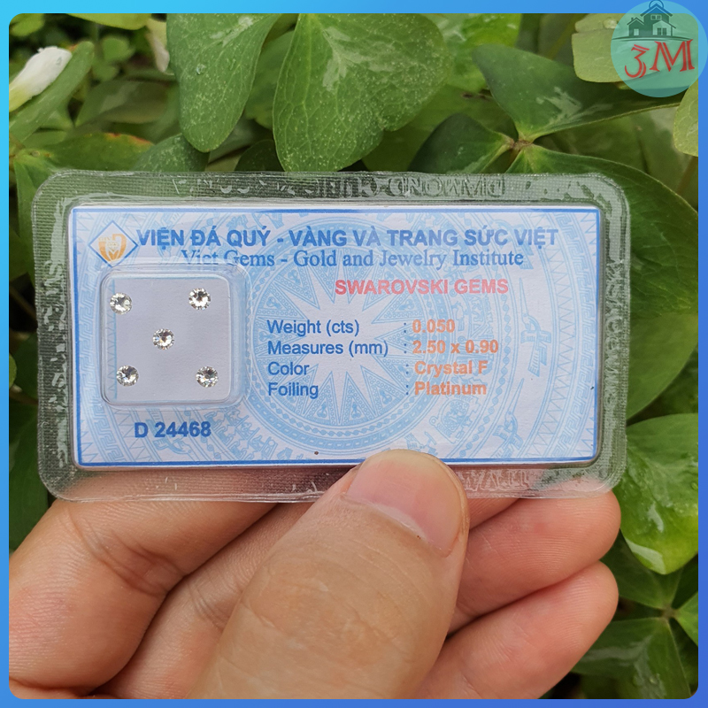 Kim Cương Nhân Tạo Vỉ Sáng Đẹp ( Đá Đính Răng )