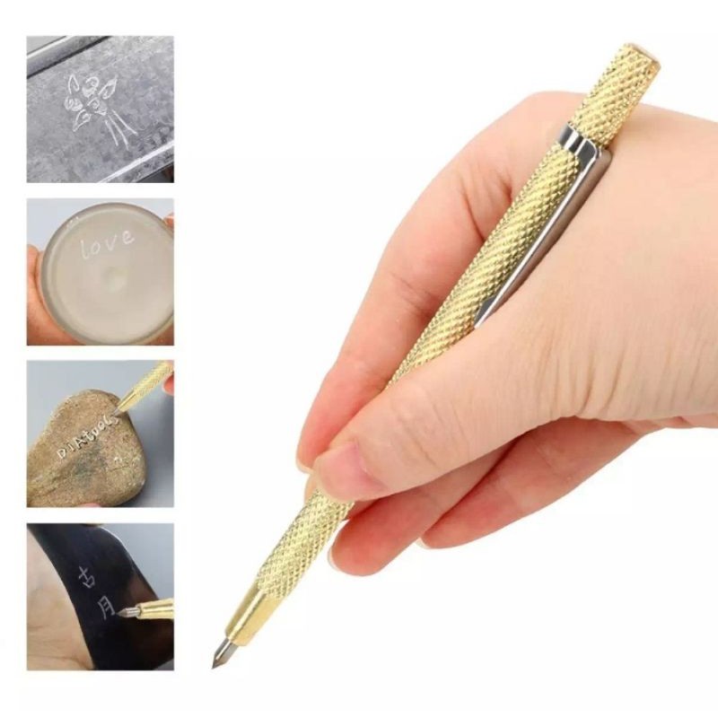 Bút đánh dấu, lấy dấu trên kim loại, sứ, thủy tinh... Bút khắc trên da, gỗ