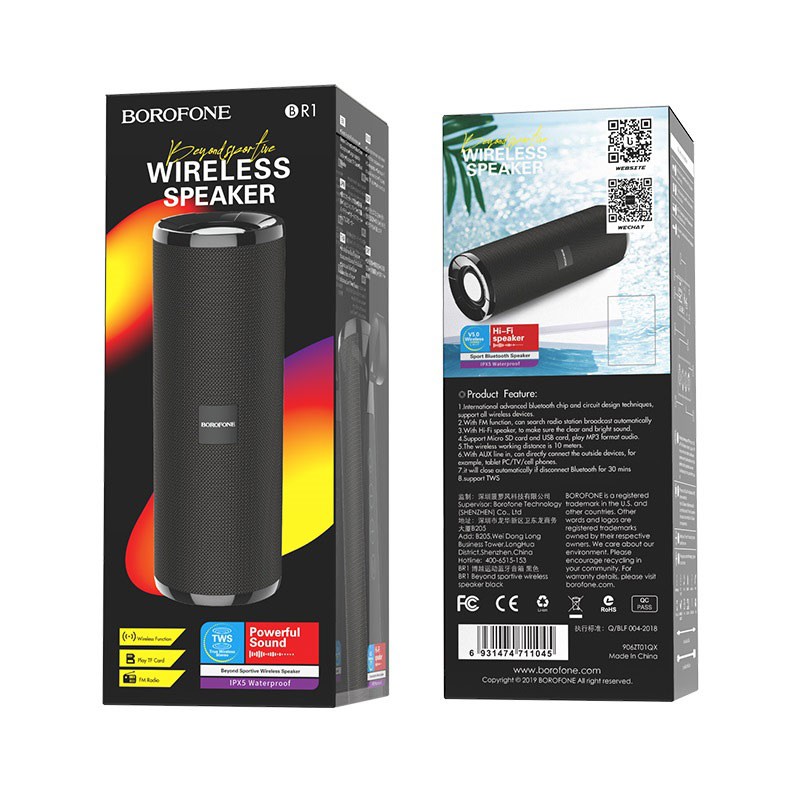 Loa Bluetooth mini Borofone BR1 chính hãng