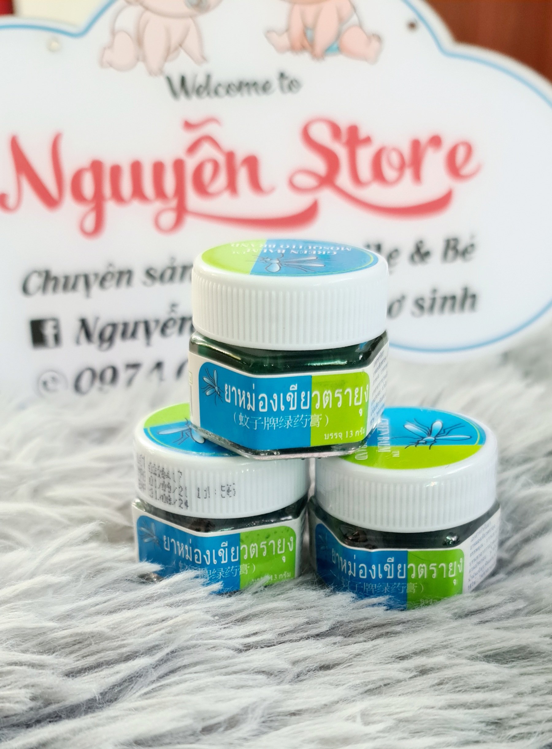 Dầu bôi muỗi đốt, côn trùng cắn Mosquito Balm Thái Lan