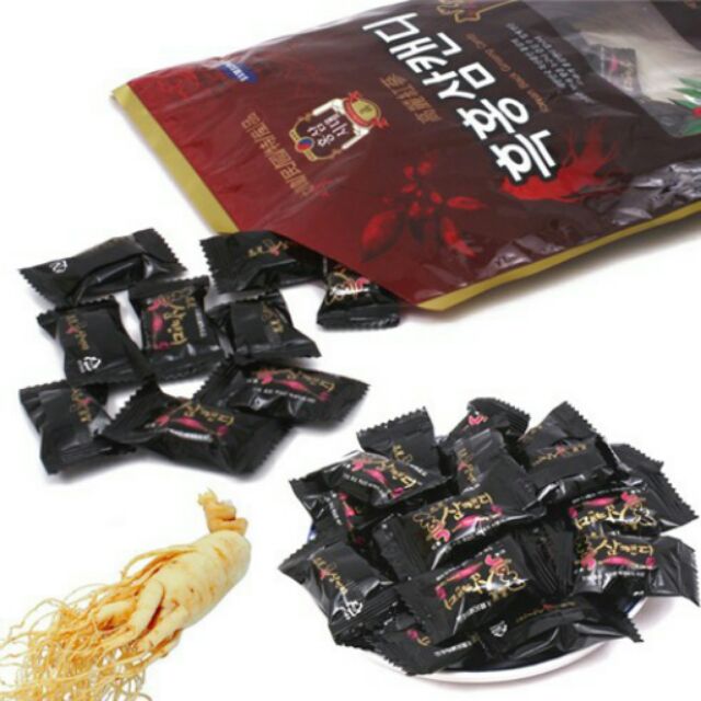 KẸO HẮC SÂM HÀN QUỐC 170GR - KẸO SÂM HÀN QUỐC