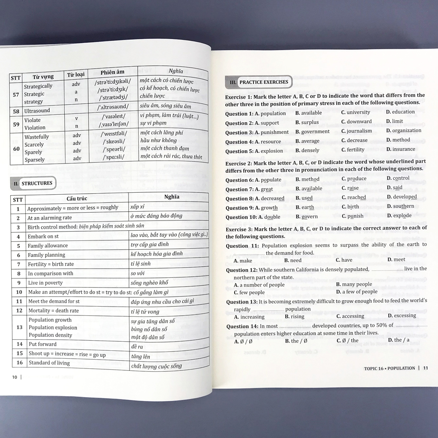 Sách - 30 Chủ Đề Từ Vựng Tiếng Anh (Bộ 2 quyển, Lẻ tùy chọn)