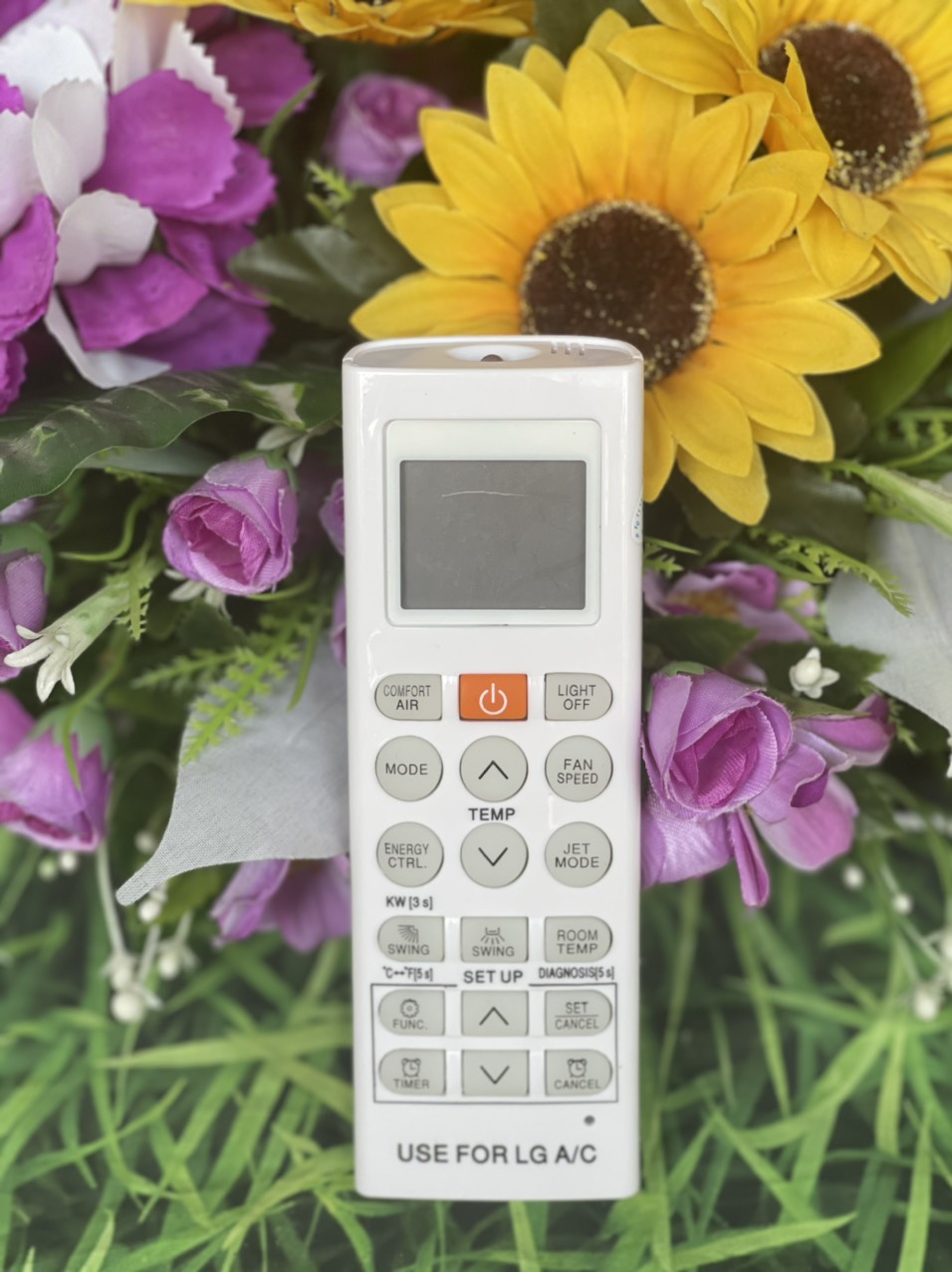 Remote máy lạnh LG - điều khiển điều hòa LG - bảo hành 03 tháng- tặng pin
