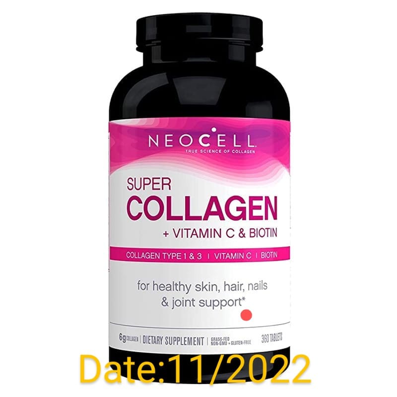 NeoCell Super Collagen +C with Biotin - 360 viên (Date ngắn T11 2022) thumbnail