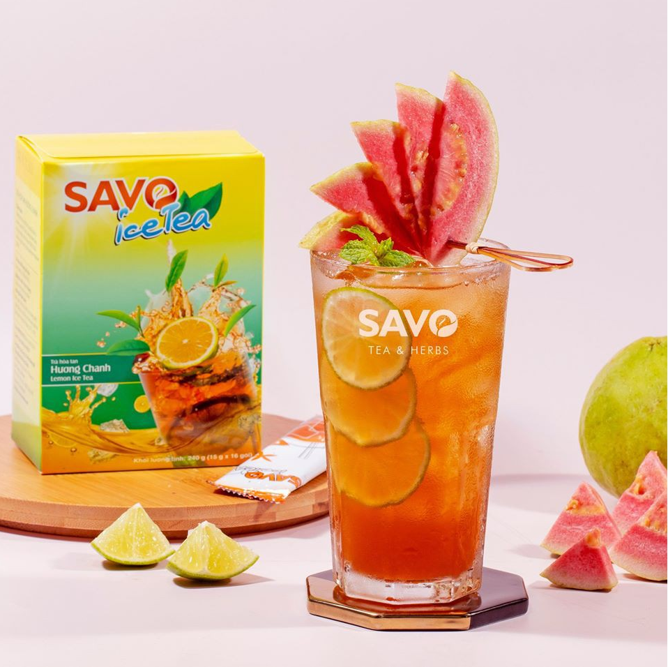 SAVO TRÀ HÒA TAN - VỊ CHANH (Túi 800gr)