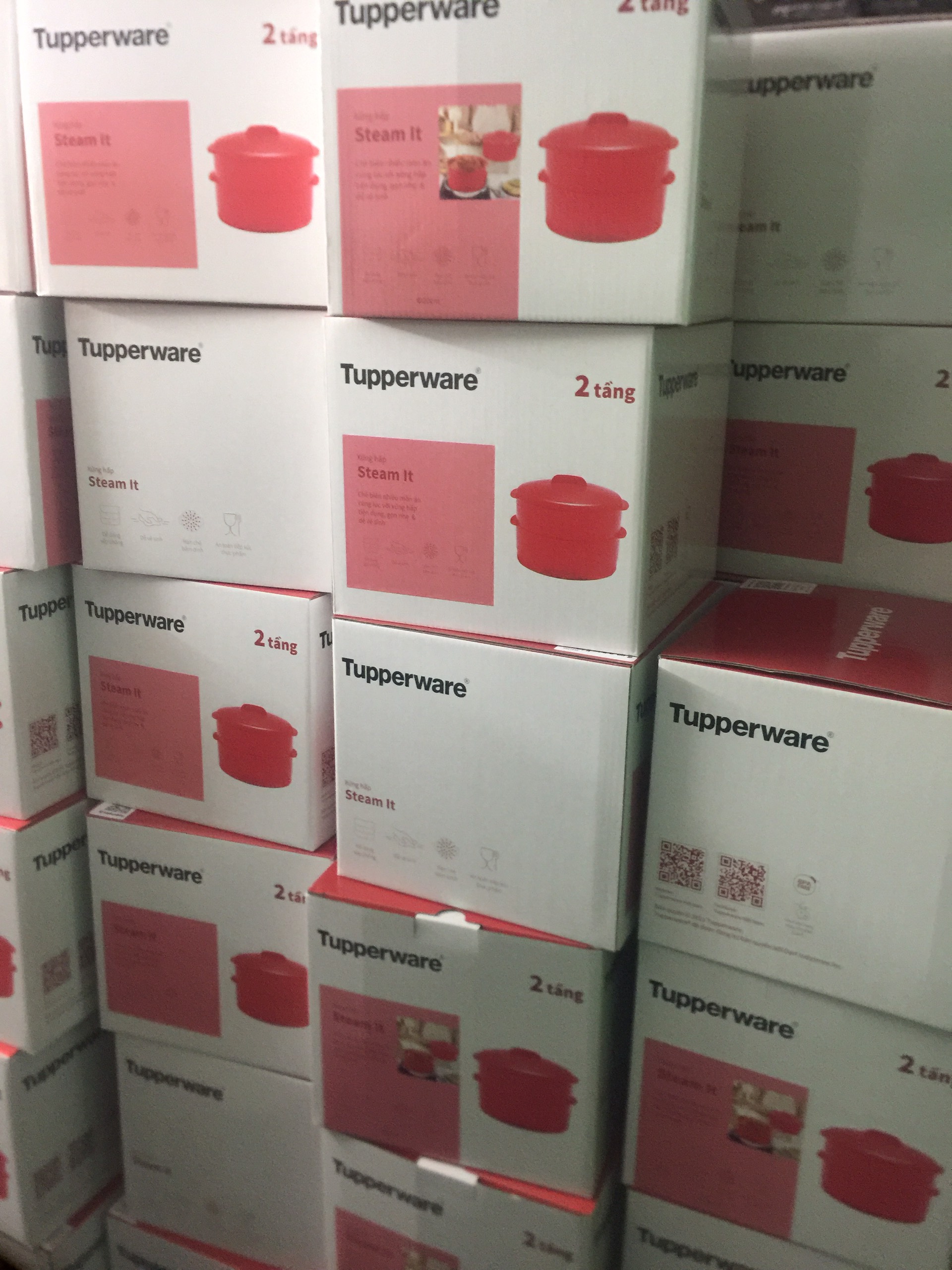 Xửng hấp 2 Tầng Steam It- tupperware