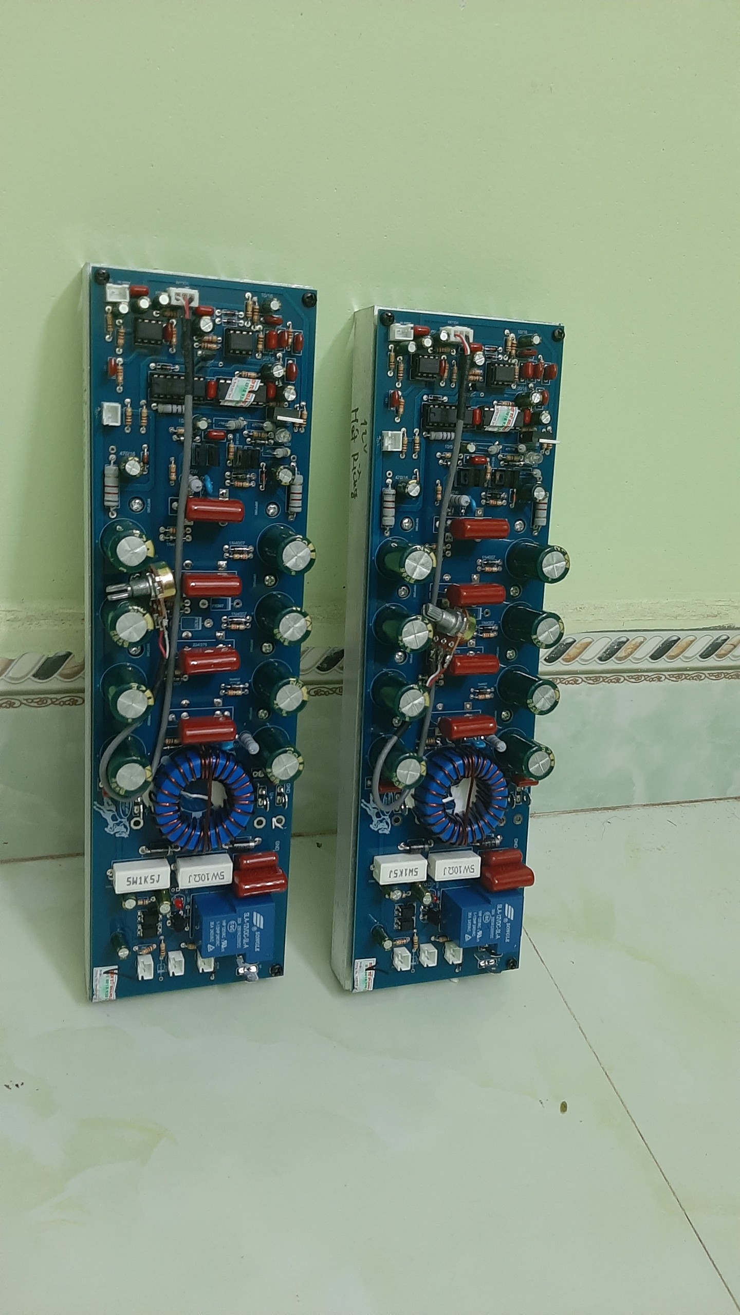 TRỌN BỘ MẠCH CLASS D 8 MOSFET PA 6000