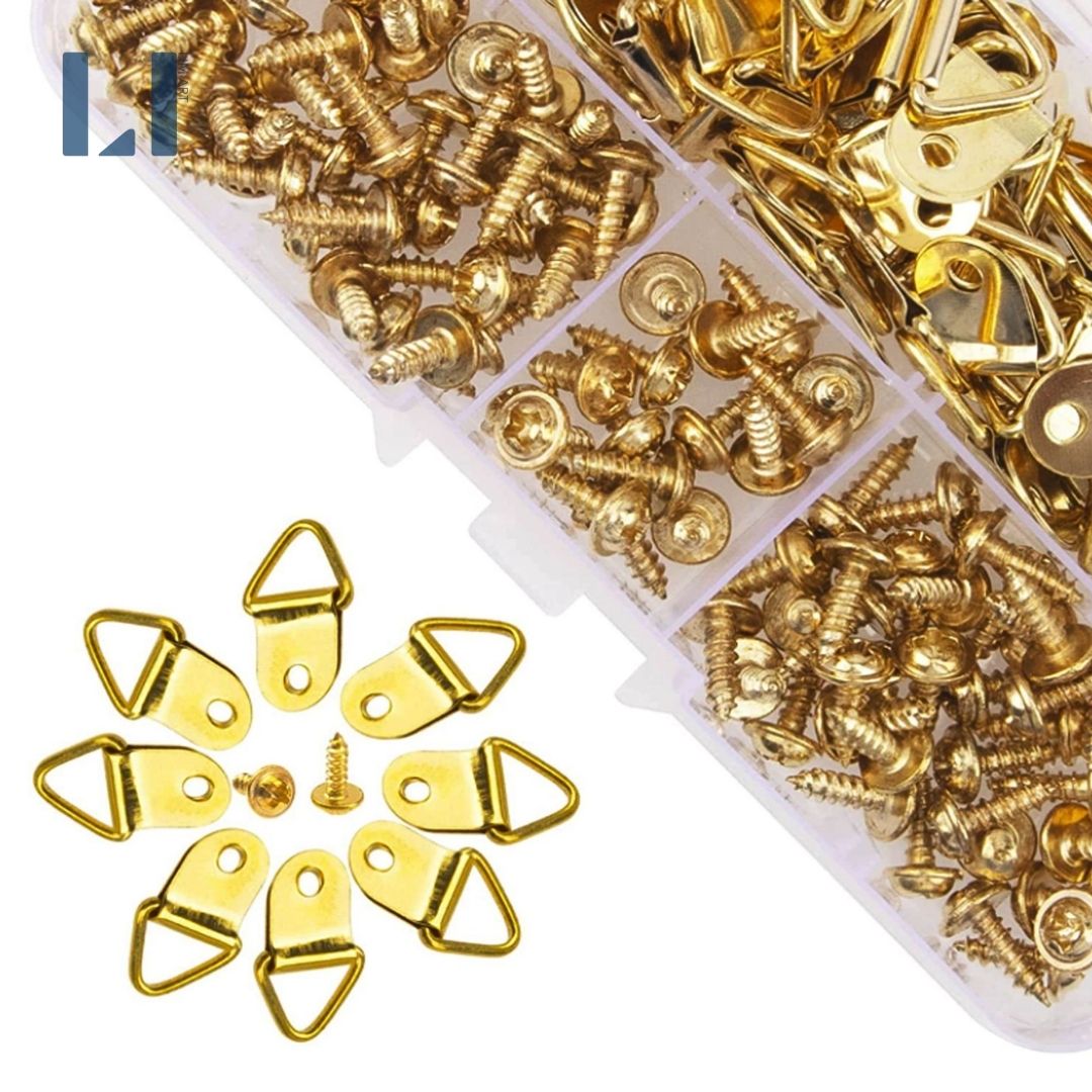 Set 5 cặp ốc vít và móc treo tranh ảnh