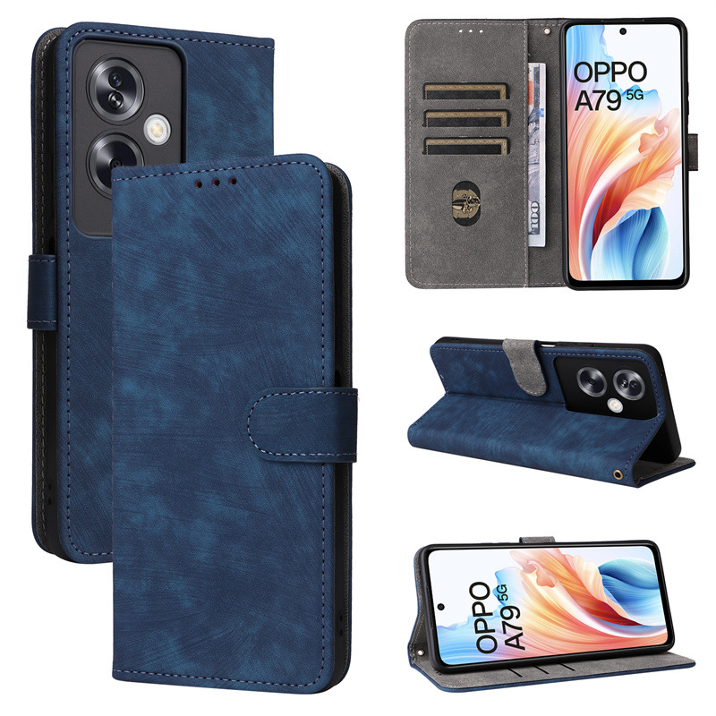 SEAHAI Leather Flip Case For OnePlus Nord 3 5G, Premium PU Wallet Book Folio Ultra-thin Shockproof Cover Kickstand With Credit Card Slots/RFID Protection/Magnetic Close - Brown