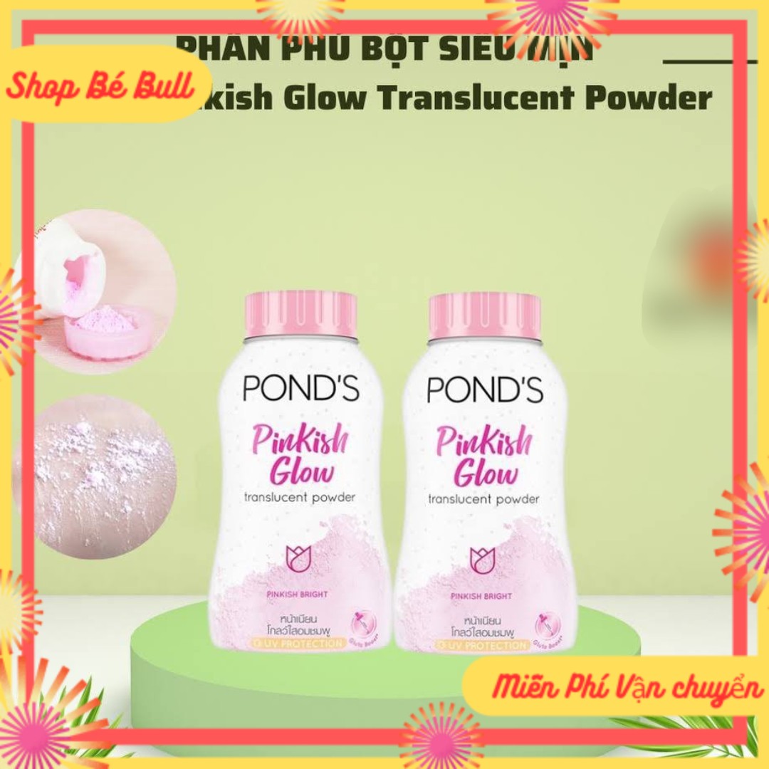 Phấn rôm pond's chai 50g thái lan che phủ cao , kiềm dầu , khô thoáng