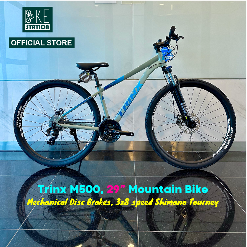 TRINX M500 Pro 29” Mountain Bike 24 speed Shimano Fully