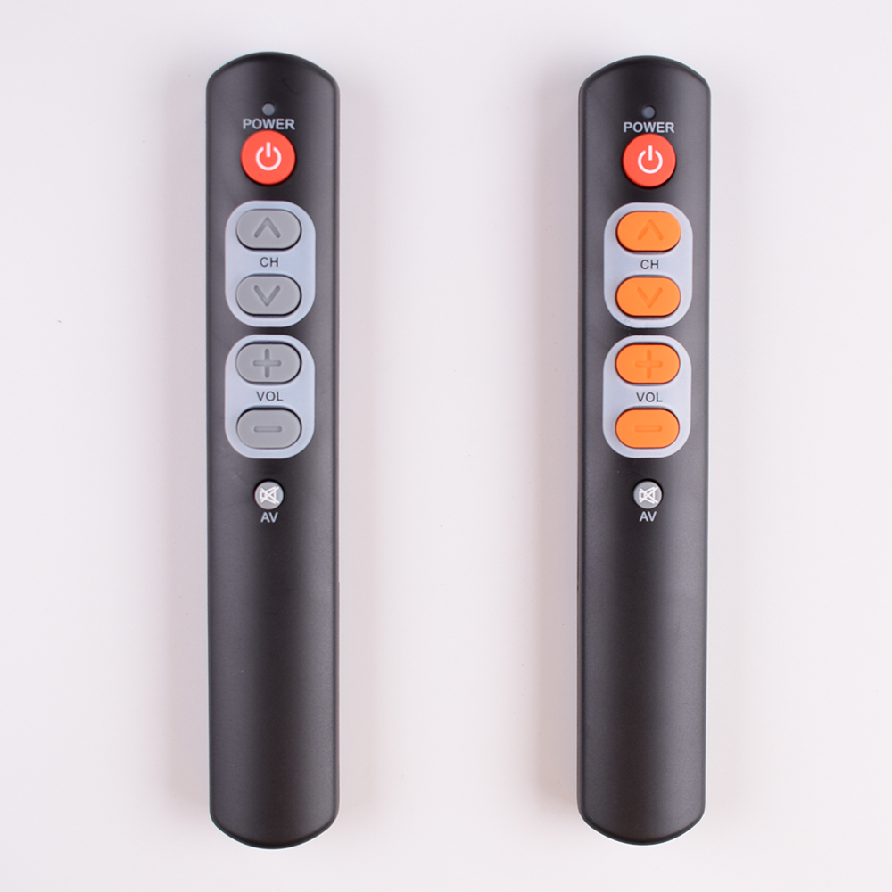 6 Button Learning Remote 6 Keys Big Button Learn Remote Control Programmable Ir Controller For ...