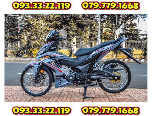 Tem Rời Honda Winner V1 Tổ Ong Xám Xi Măng