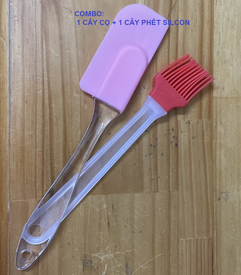 CÂY CỌ QUÉT, CÂY PHẾT KEM, THỰC PHẨM  BẰNG SILICON tiện ích. TH 729. 821