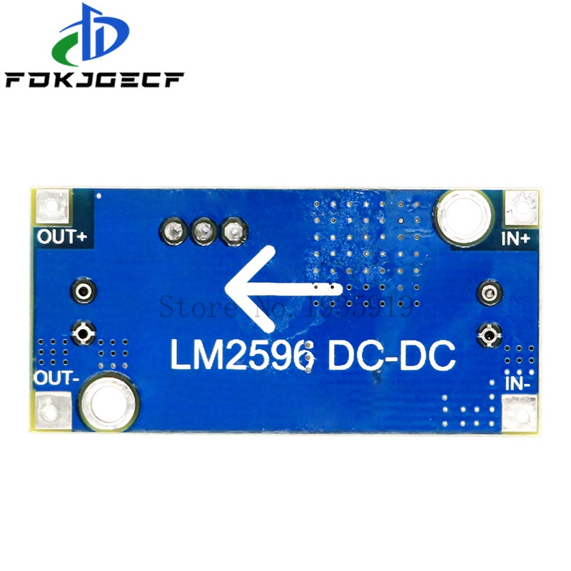 LM2596S DC-DC step-down power supply module 3A adjustable step-down module LM2596 voltage regulator 24V 12V 5V 3V integrated circuit