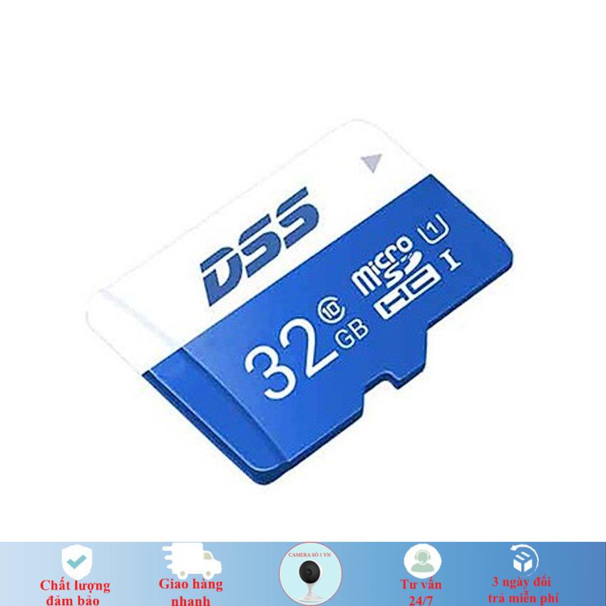 Thẻ Nhớ 32GB DSS Cho Camera, Máy Ảnh, Điện Thoại