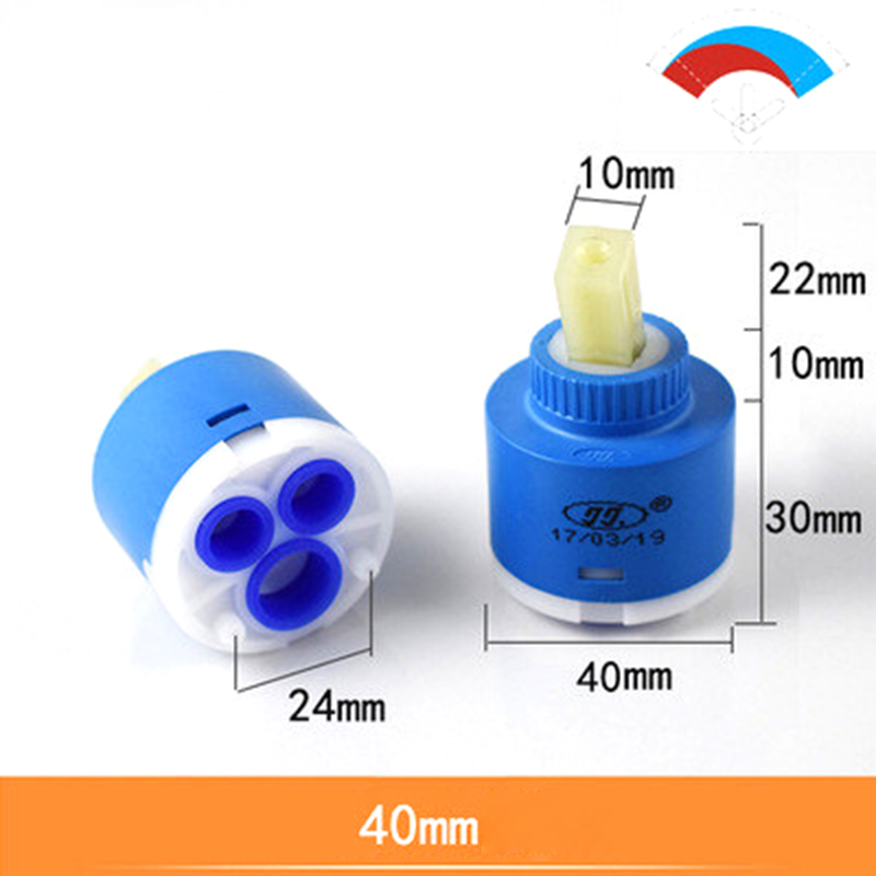 Brass ABS Shower Faucet Column Ceramic Disc Cartridge Mixing Valve Mixer Shower GAOHANG.