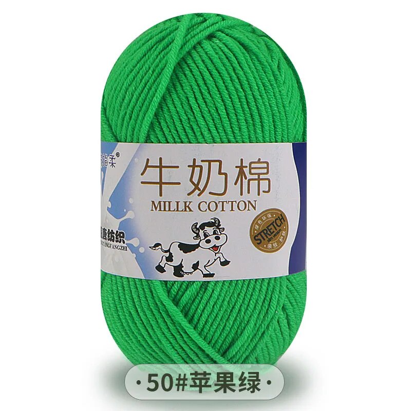 QSL STORE 4pcs 50g Knit Yarn for Sale Hilo Yarn Crochet Threads Baby