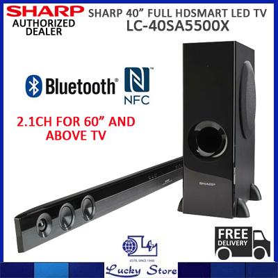 sharp 2.1 ch soundbar with wireless subwoofer