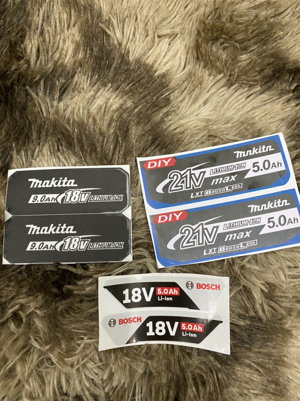 Types of Stickers to Decorate Battery Cases