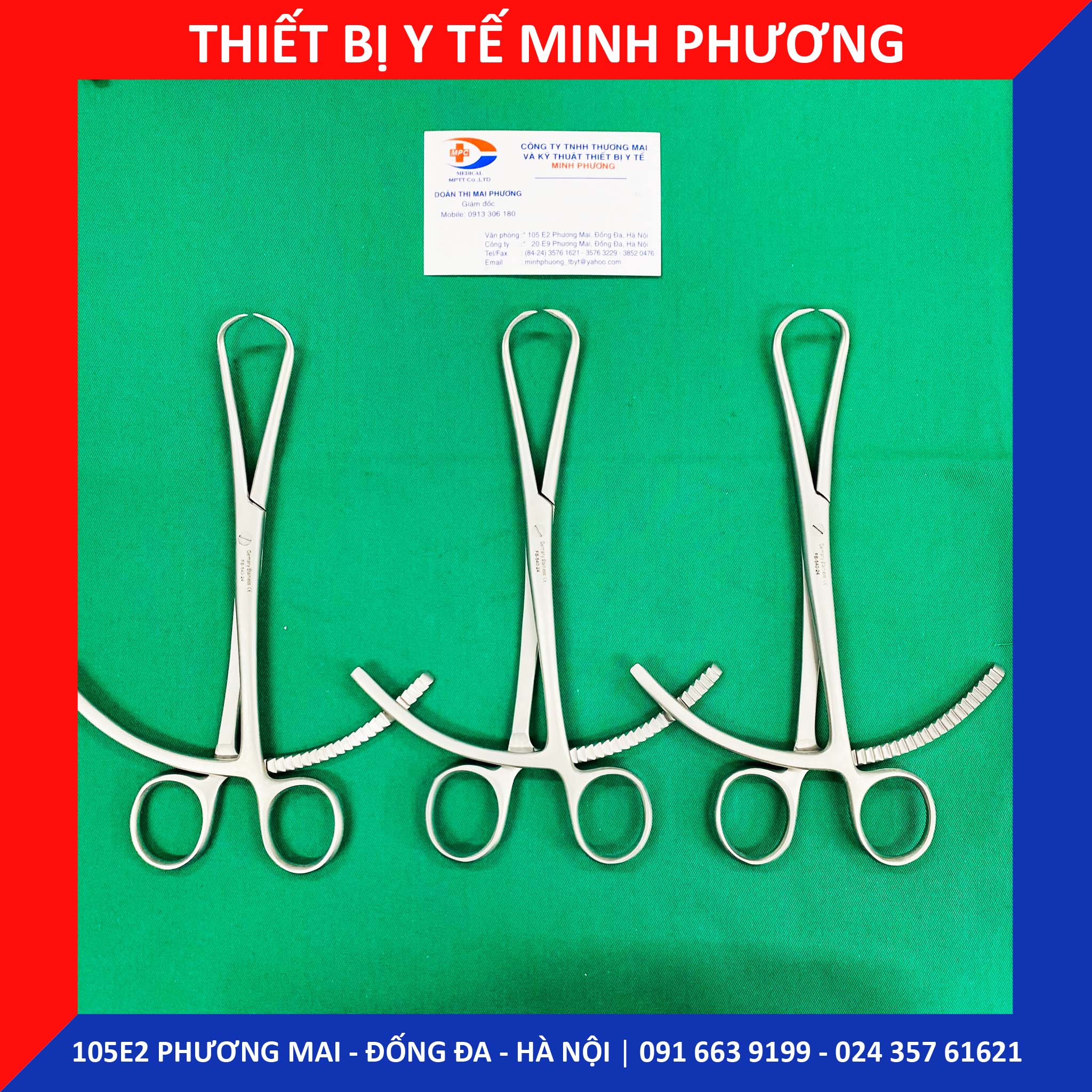 Dụng cụ giữ xương, kẹp săng có chốt
