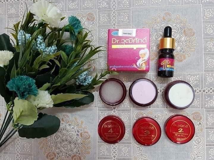 Bộ Kem Nám Sạm mờ thâm Yanhee Cherry Thái Lan (Đỏ)