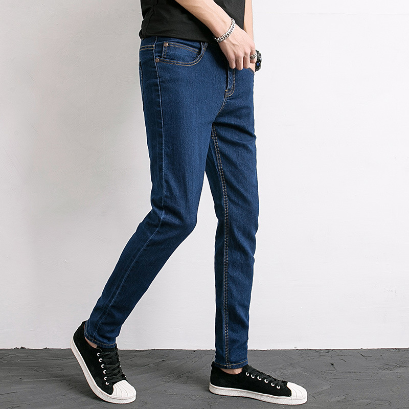 [HCM]QUẦN JEANS NAM ĐEN BASIC TRƠN + ÁO THUN TRƠN NGẪU NHIÊN (MUA RIÊNG)