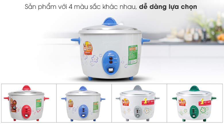 Nồi cơm điện Sharp 1.8 lít KSH-D19V ( Hàng trưng bày )