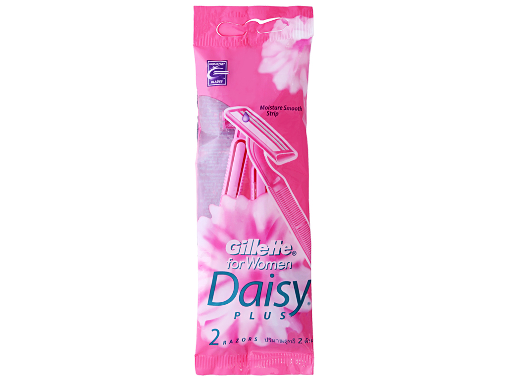 Bộ 2 cây dao cạo cho nữ 2 lưỡi Gillette Daisy Plus thumbnail