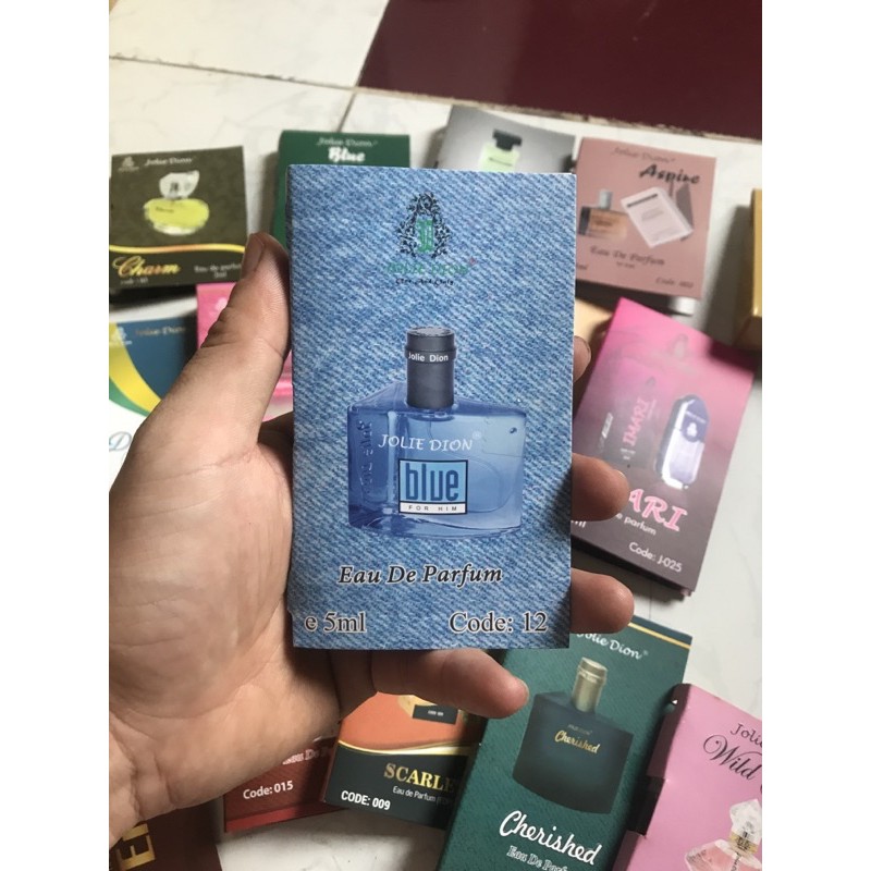 Nước hoa nam nữ Jolie Dion mẫu mini