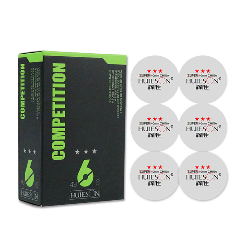 40mm high-quality table tennis balls, 6-piece boxed and durable table tennis balls