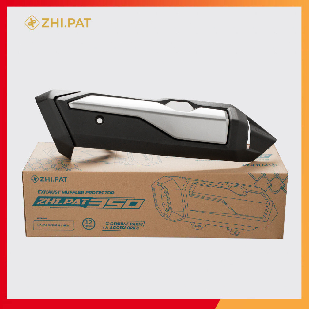 Zhi.pat - adv muffler mounted for sh 350i, forza - sh125i/150i/160i sh 2020 - sh 2024 abs, cbs genuine goods sports version