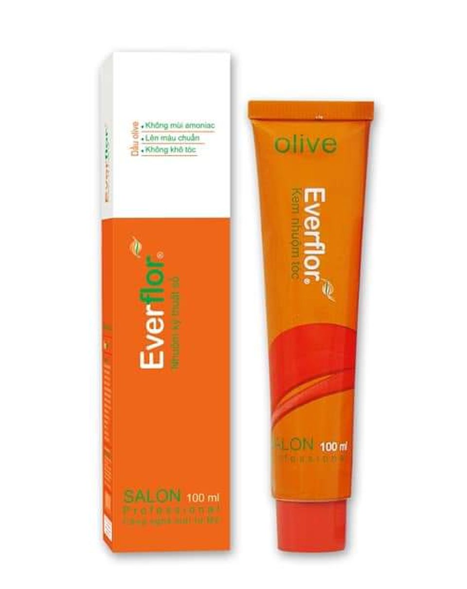 [HCM]Set 10 Thuốc Nhuộm Tóc Everflor 100ML
