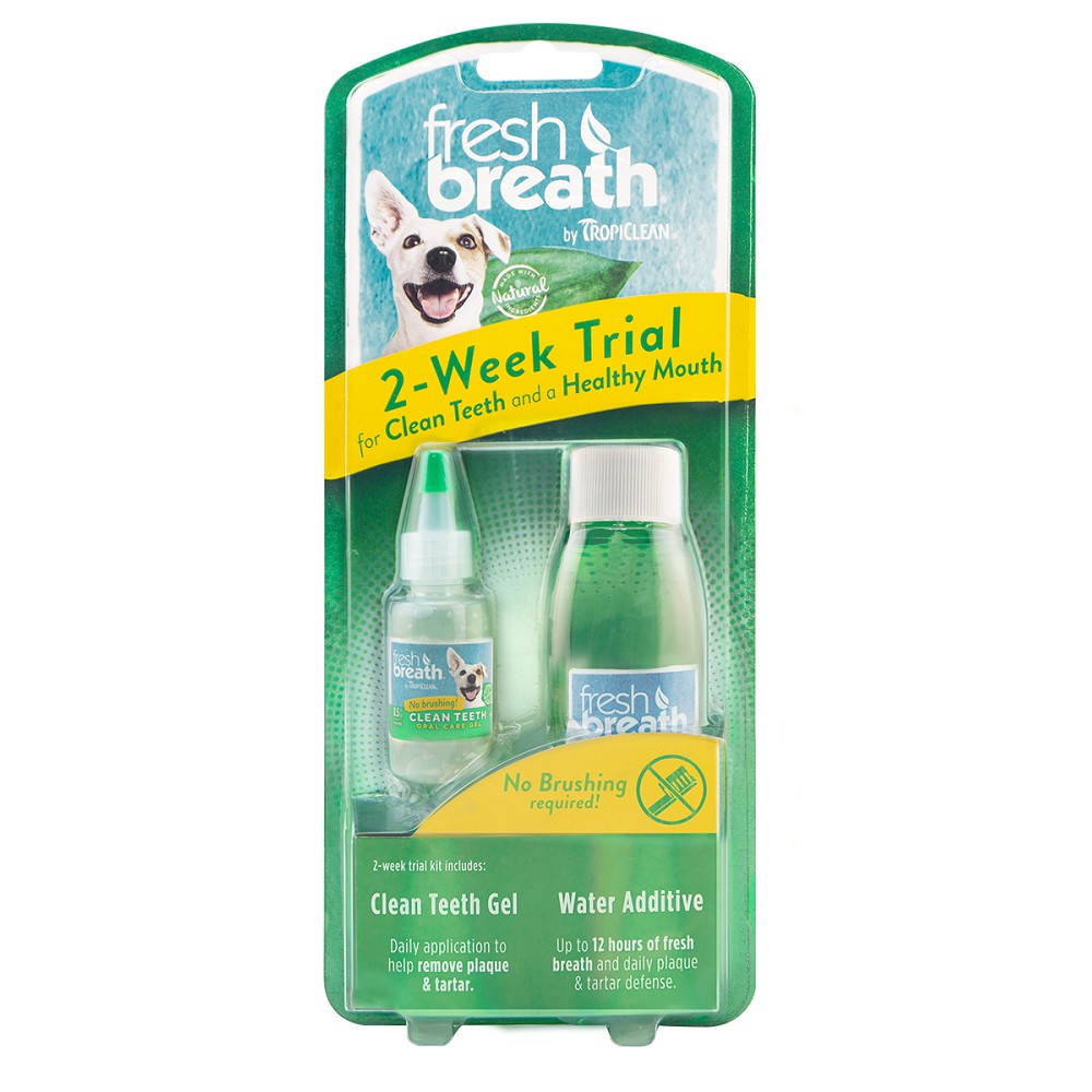 Bộ Chăm Sóc Răng Miệng (Gel và Nước Vệ Sinh) TropiClean (USA) - [Nông Trại Thú Cưng]