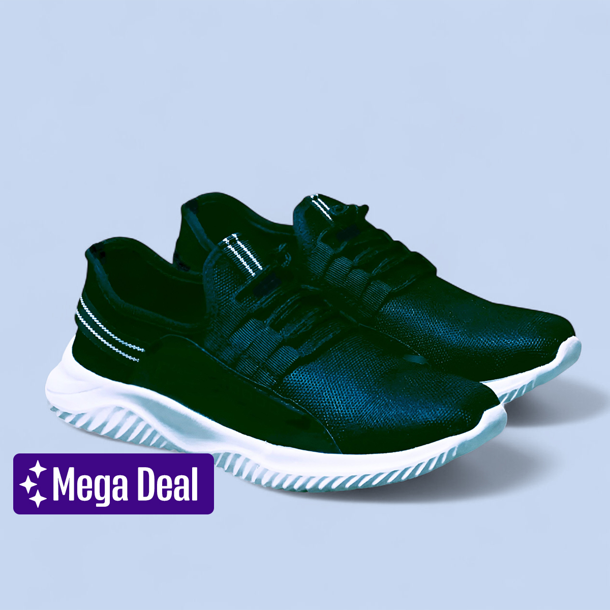 FLK Latest Trendy casual sneaker,Light weight fashion sheos For Mens With ,white lace running walking shoes For Boys