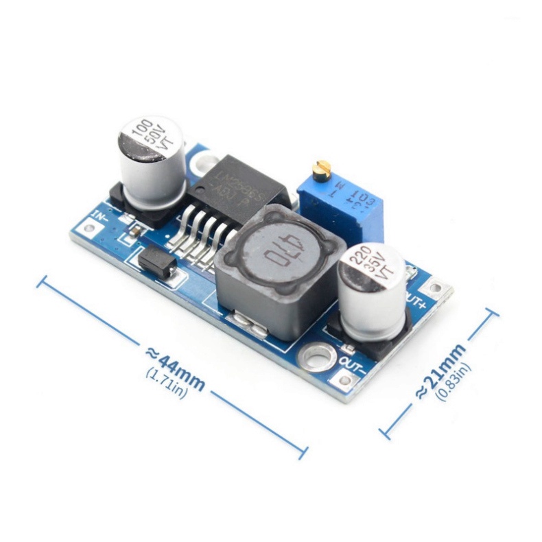 Mô Đun Hạ Áp LM2596 LM2596S DC-DC 3-40v 3a