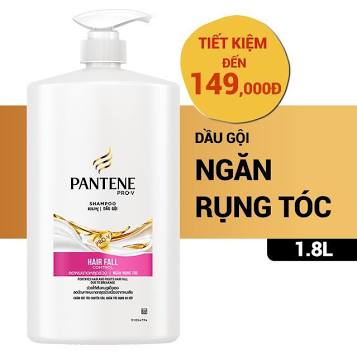 Dầu Gội Pantene Ngăn Rụng Tóc chai 1.8ml