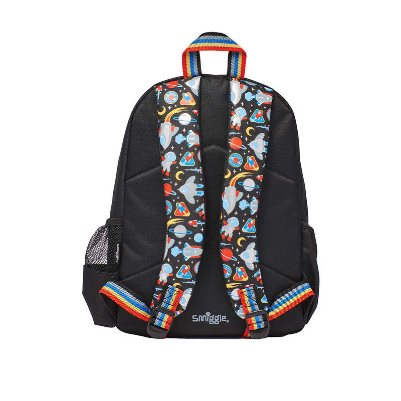 Balo Smiggle Lets Play Junior Character Black - IGL441165BLK