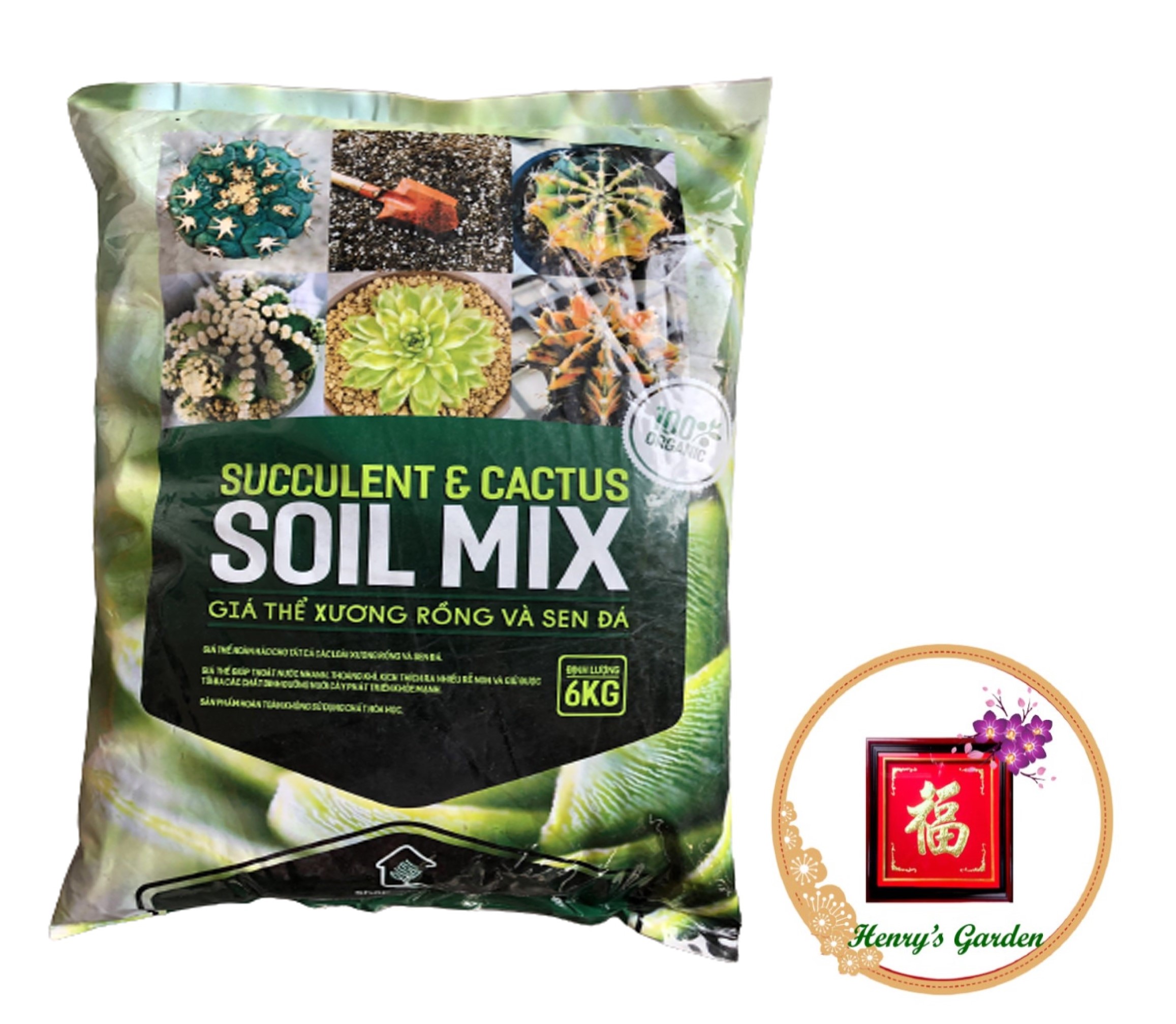 Đất Soil Mix (Trồng Sen Đá) - #834D# 6kg