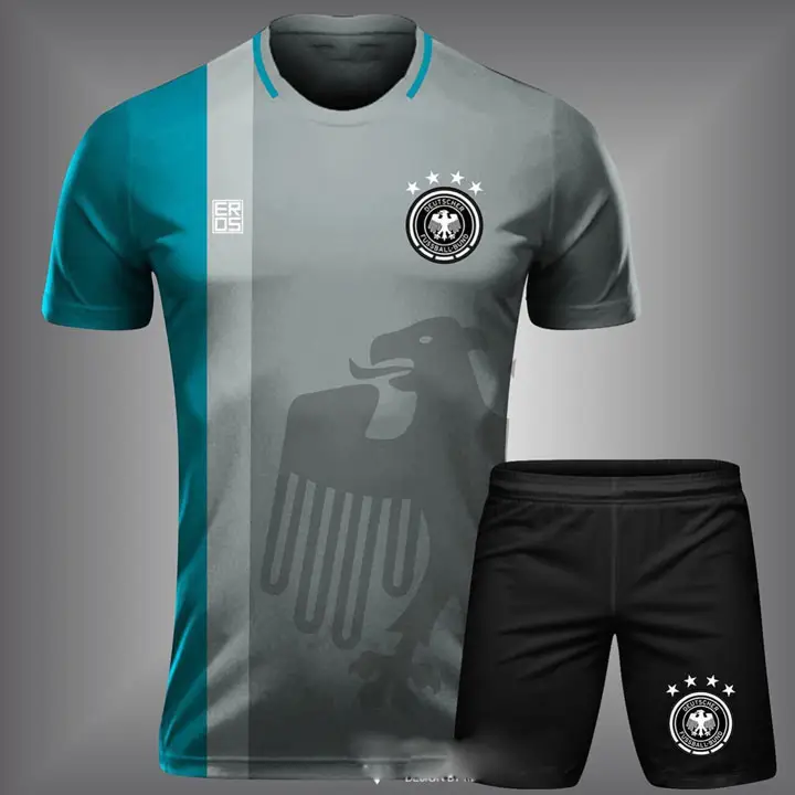 gray soccer jersey