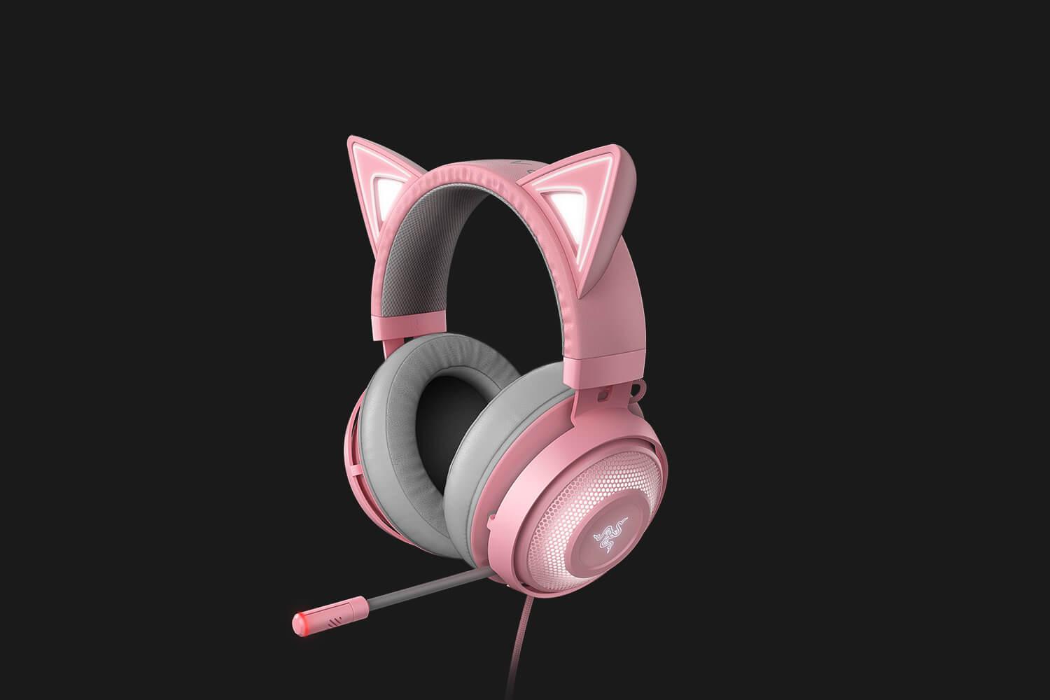 razer kraken kitty ears chroma usb headset