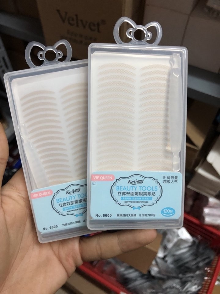 Bộ 240 miếng dán kích mí mắt Keli (120 cặp)