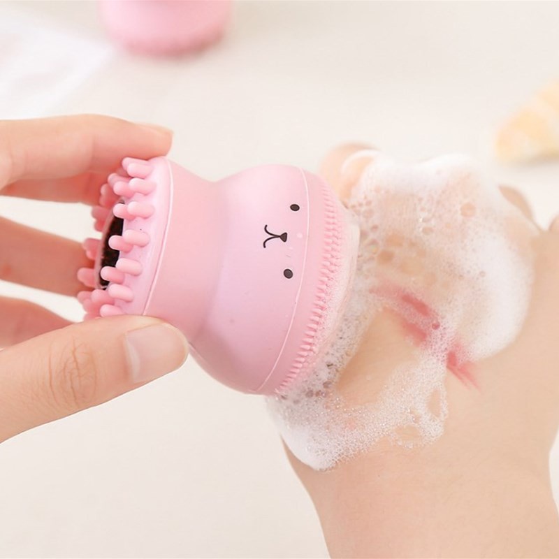 Bông Rửa Mặt và Masage Bạch Tuộc