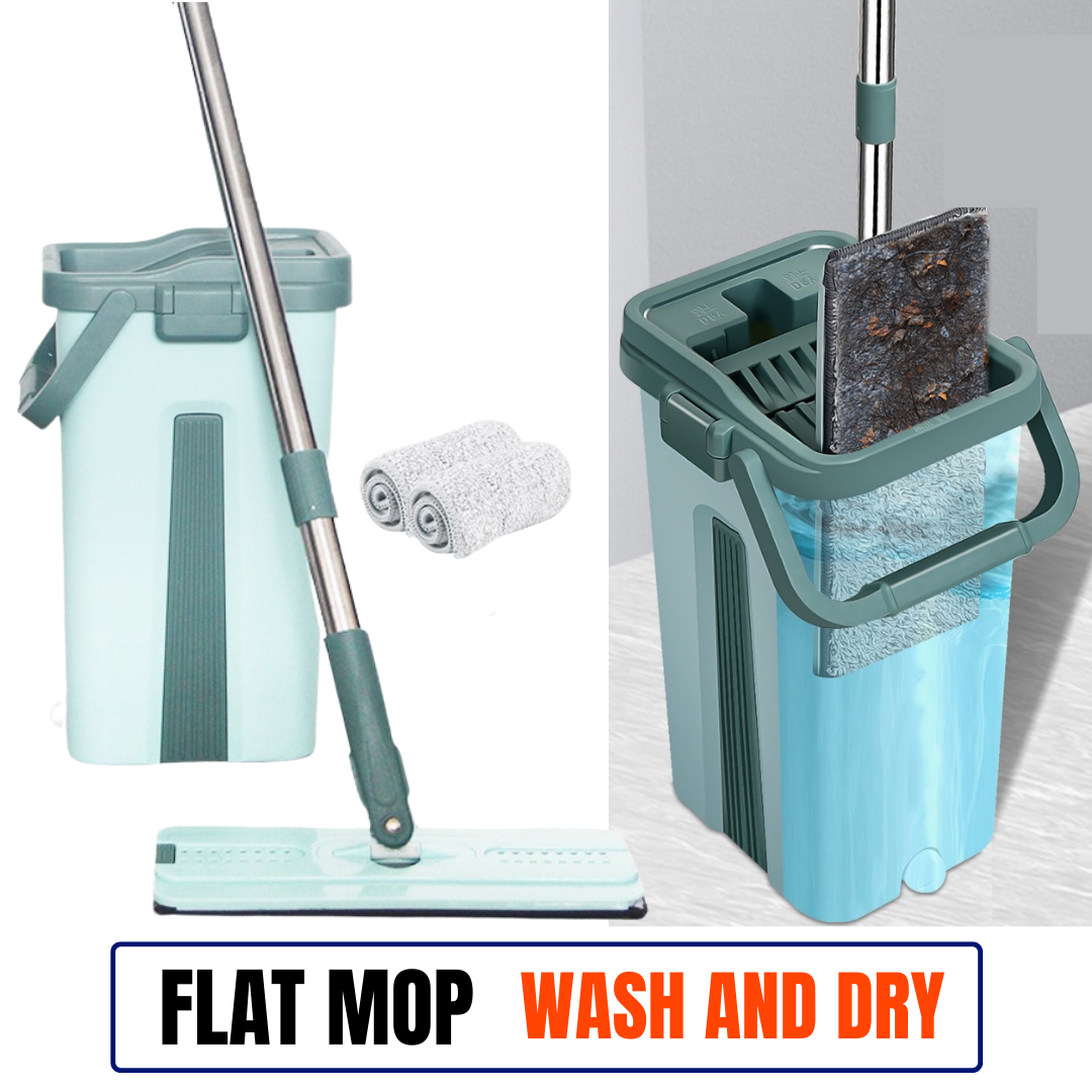 Ons Flat Mop Floor Cleaning Fast Drying Mop 360 Degree Lazada Singapore