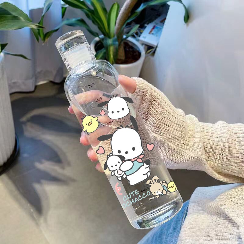 Kawaii Sanrios Cinnamonroll Anime Cartoon Kids Tritan Sippy cup Drop  Resistant Plastic Water Bottle Travel Water Cup Gifts